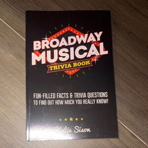 Broadway Musical Trivia Book – Katie Sison